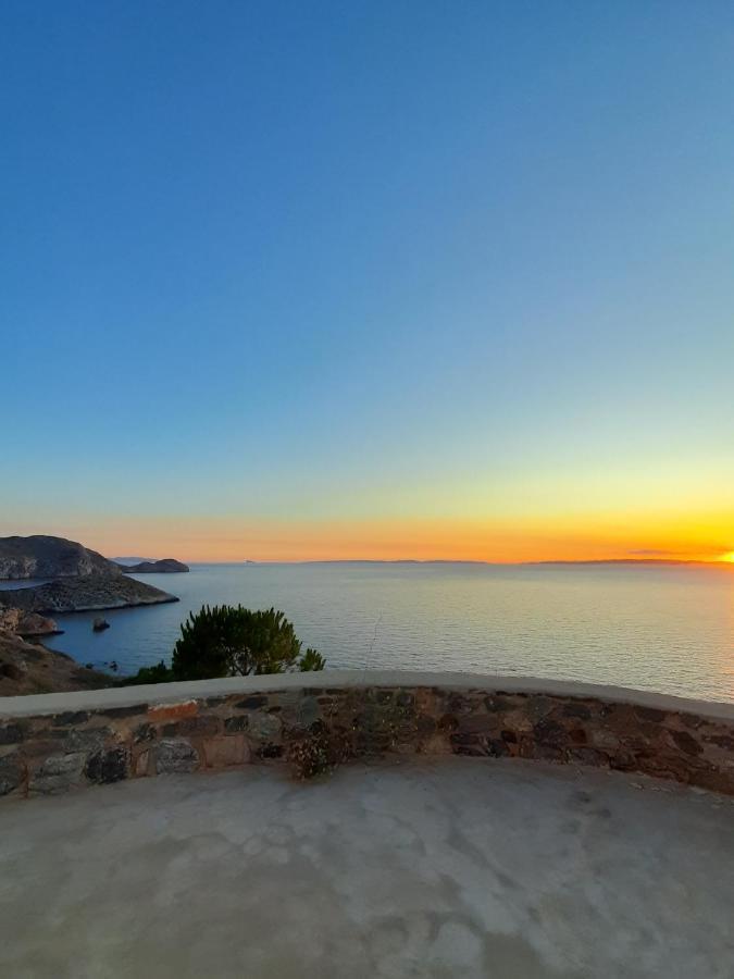 C & C _ Cycladic House With Endless Sea View Villa Ermoupoli Exterior photo