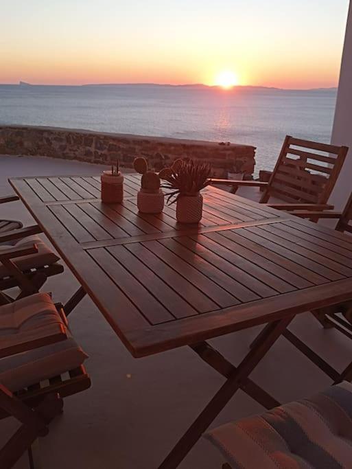 C & C _ Cycladic House With Endless Sea View Villa Ermoupoli Exterior photo