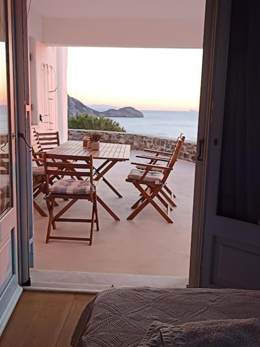 C & C _ Cycladic House With Endless Sea View Villa Ermoupoli Exterior photo